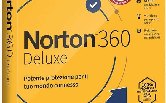Prime Day: Norton 360 Deluxe, sconto sicurezza