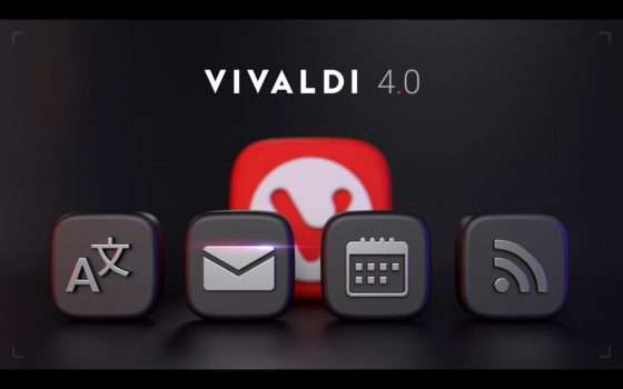 Vivaldi 4.0 integra posta, calendario e RSS reader