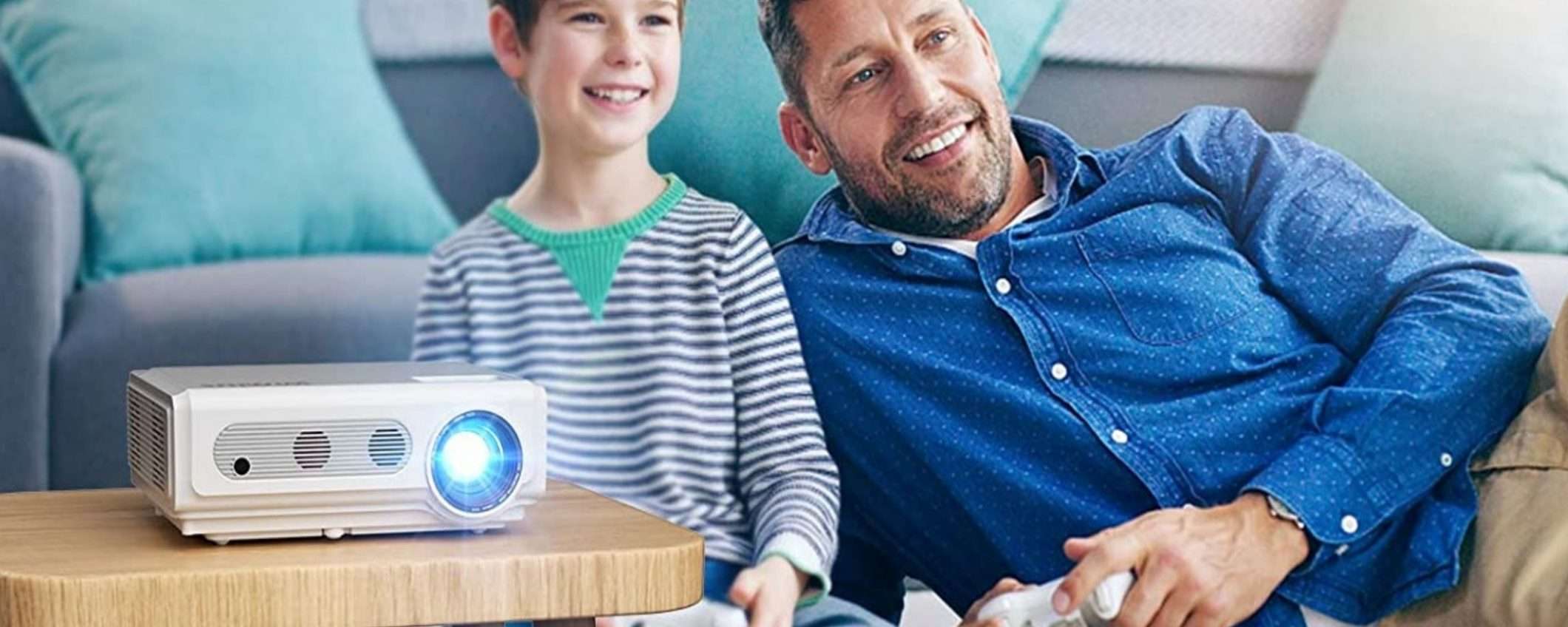 Prime Day: proiettore FHD Wi-Fi e BT scontato di oltre 100 euro