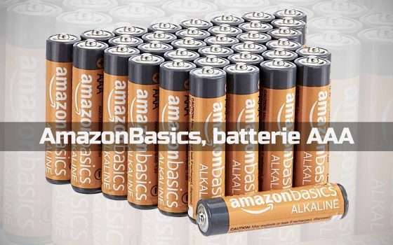 Mai più senza batterie AAA (maxi sconto su Amazon)