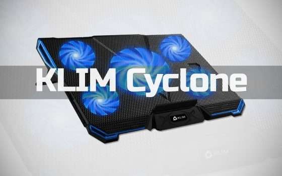 KLIM Cyclone: estate calda, laptop fresco (OFFERTA)