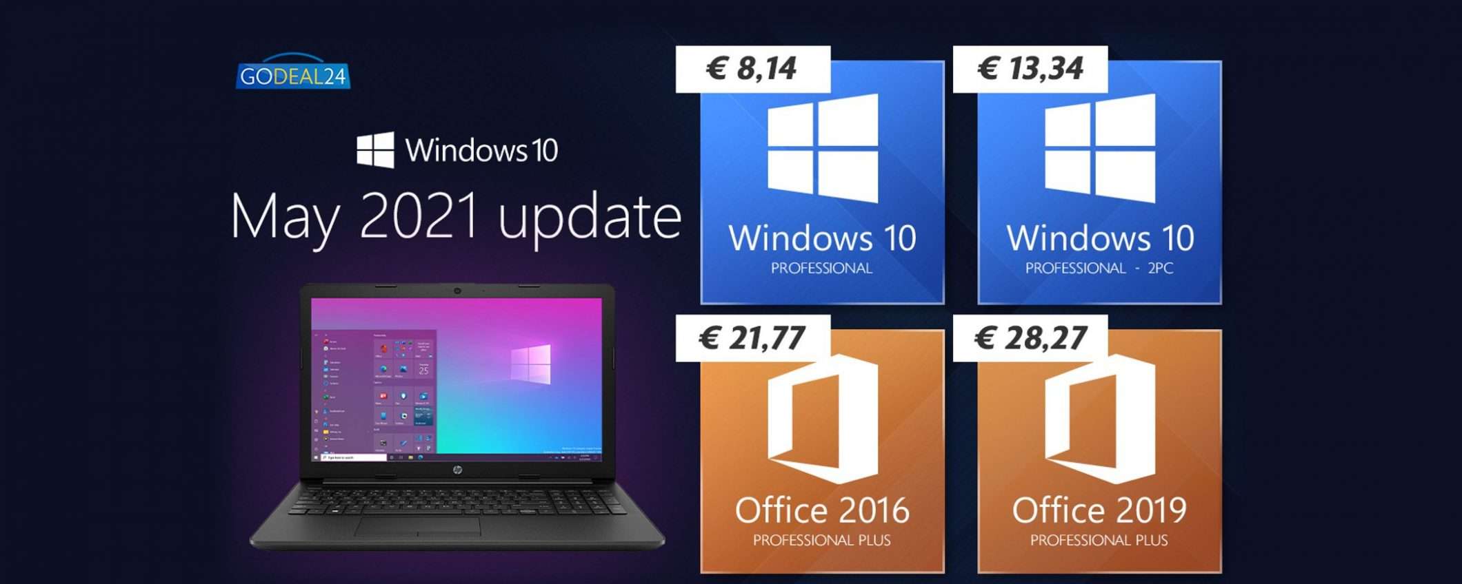 Windows 10 per sempre a soli 6€; Office da soli 15€