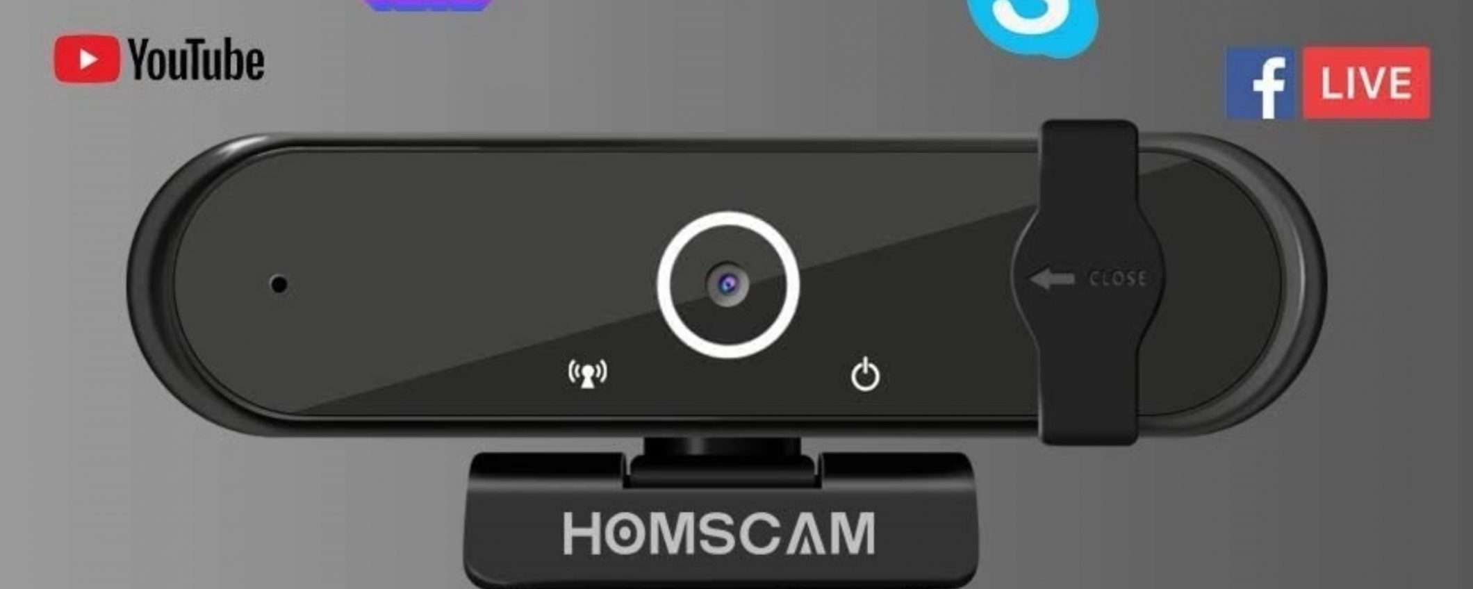 Webcam Full HD con autofocus a metà prezzo