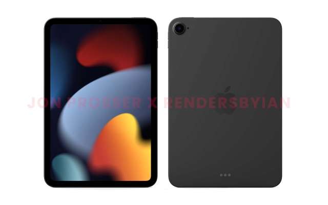 iPad mini 6 render