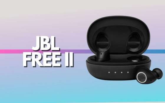 JBL Free II: le true wireless che non ti aspettavi (-31%)