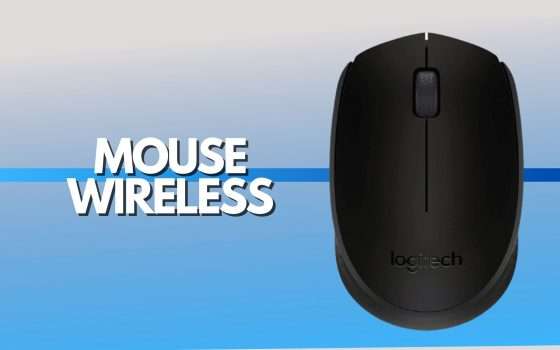 Logitech M171: piccolo mouse wireless a meno di 10€