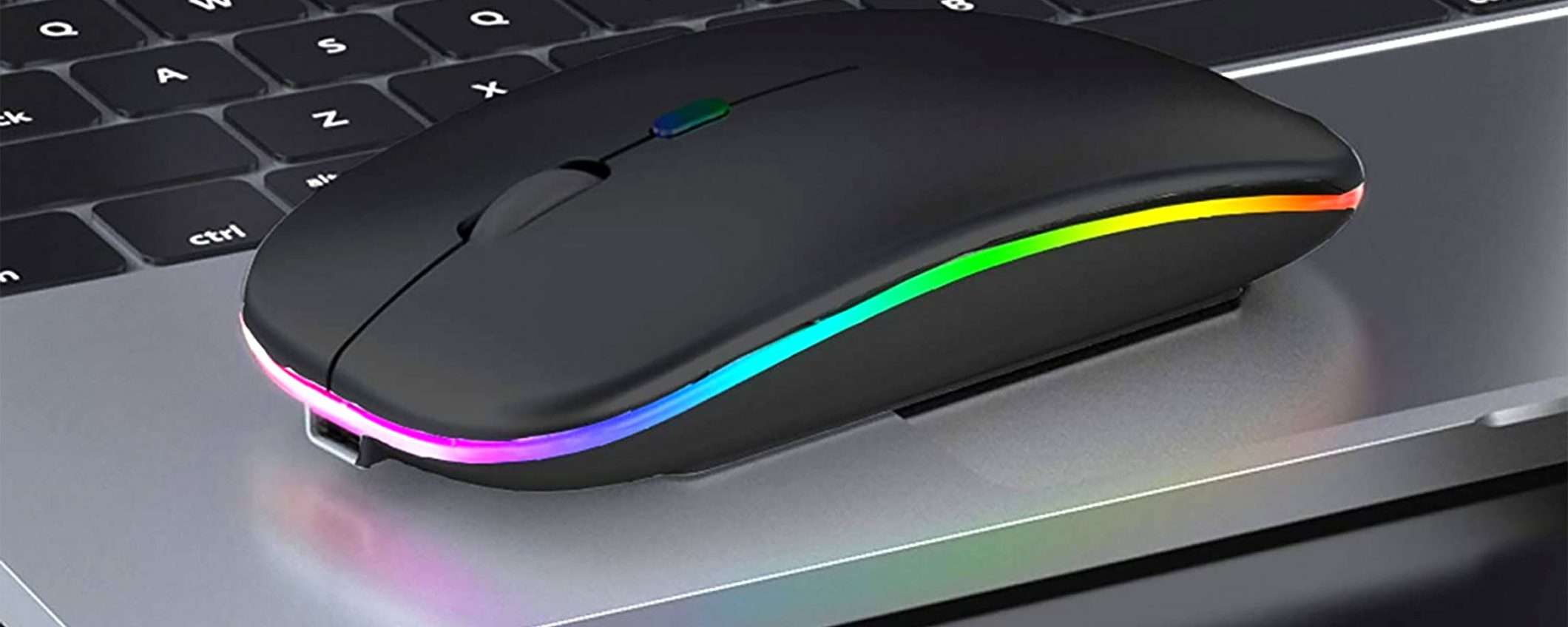 Mouse wireless RGB a 8 euro: così è un REGALO