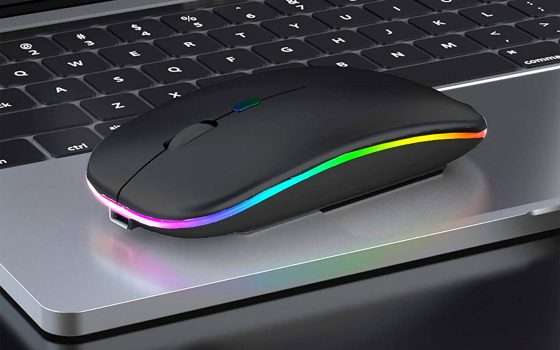 Mouse wireless RGB a 8 euro: così è un REGALO