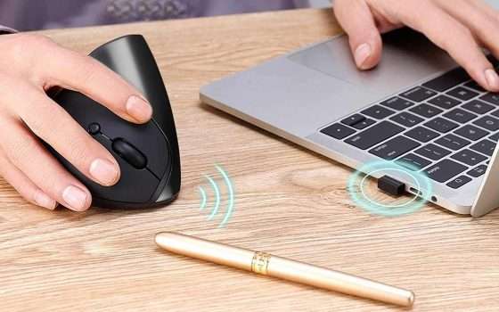 Mouse verticale: solo 10 euro per lavorare meglio