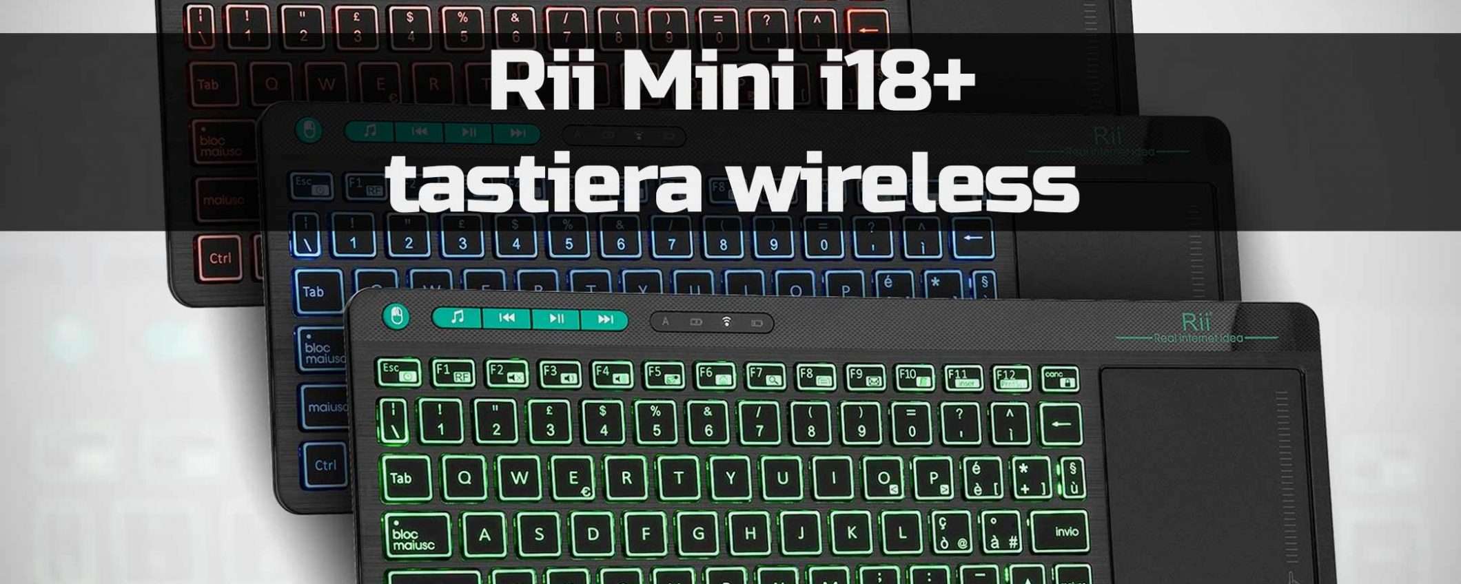 Non è la solita tastiera wireless: SCONTO 43%