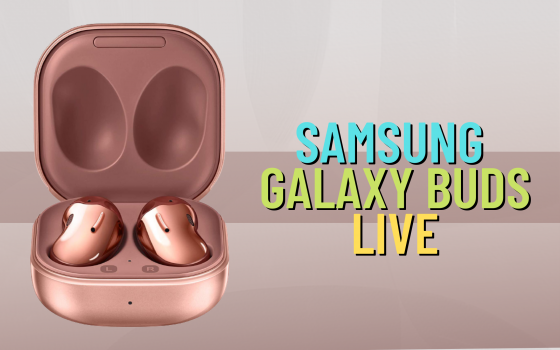 Samsung Galaxy Buds Live: 75€ di sconto istantanei