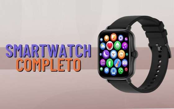 Smartwatch completo in offerta con esclusivo coupon: che affare