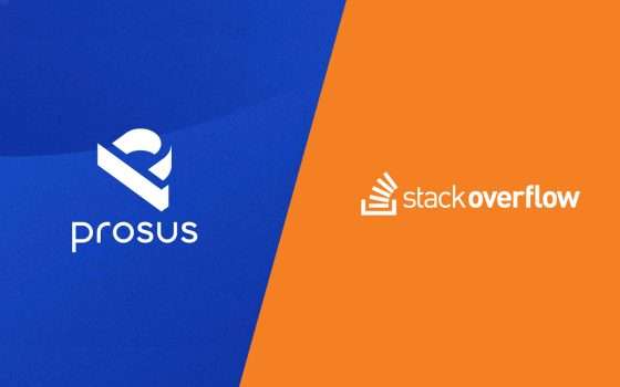 Stack Overflow nelle mani di Prosus: acquisizione