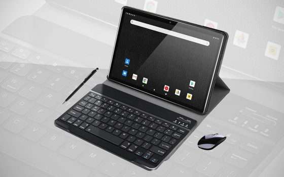 Tablet Android + tastiera + mouse: meno di 100 €