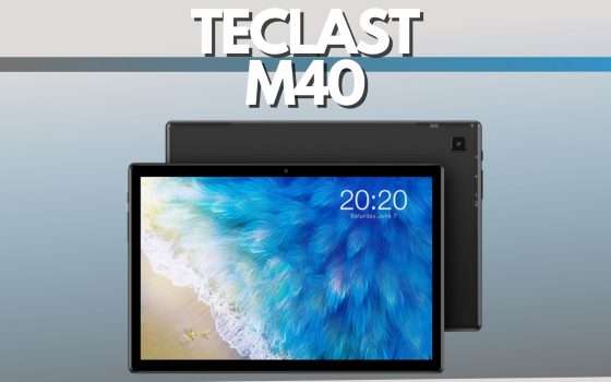 TECLAST M40: un tablet che non ha nulla da invidiare