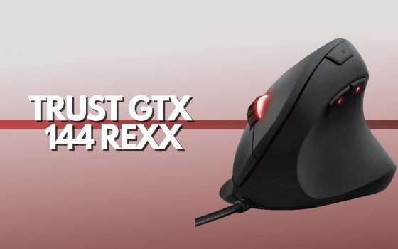 Trust GTX 144 Rexx: il mouse verticale che stavi cercando