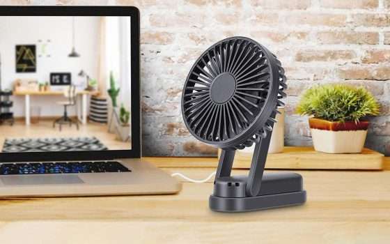 Ventilatore USB portatile, SCONTO: non hai caldo?