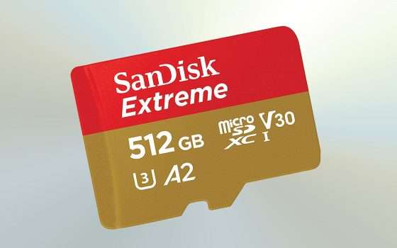 MicroSD esagerata, ma esagerato è anche lo sconto (-52%)