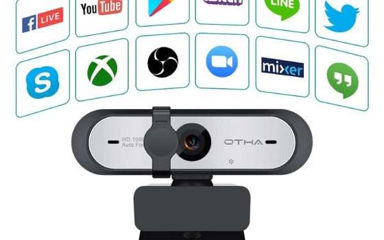 Webcam FullHD OTHA 60fps: OFFERTA LAMPO a soli 10,99€