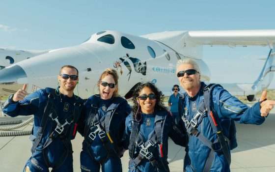 Virgin Galactic e Richard Branson nello spazio