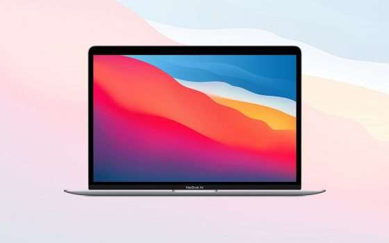 MacBook Air 2020 da 8/256GB scontato di ben 260€