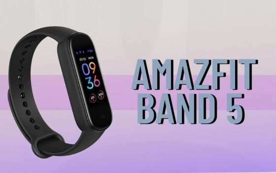 Amazfit Band 5: super sconto su Amazon per la smart band dell'anno