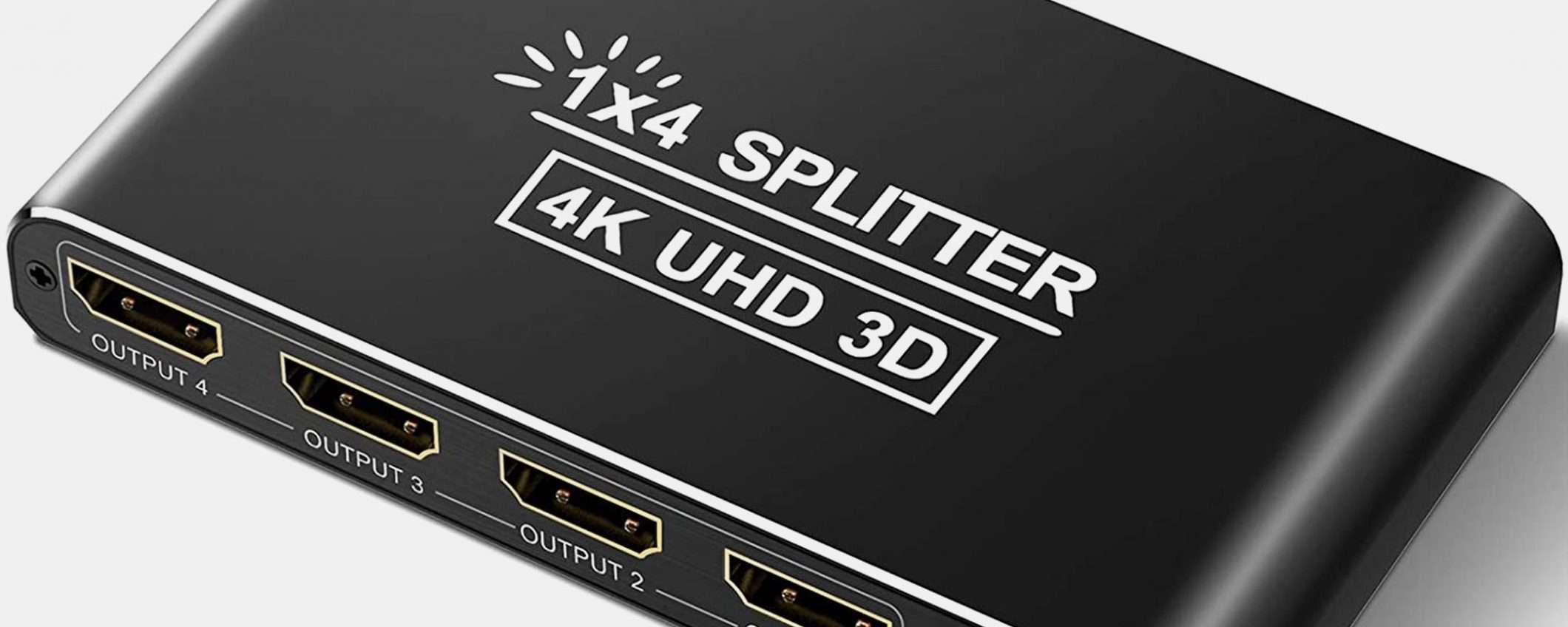 Splitter HDMI 4K: 1 in-4 out, costa la metà