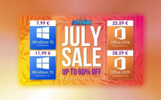 Windows 10 solo 6€, Office solo 15€: offerte da non perdere