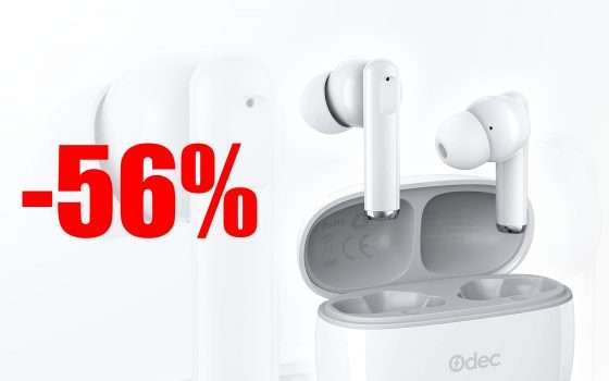 Auricolari wireless, così son REGALATI: solo 10,8€