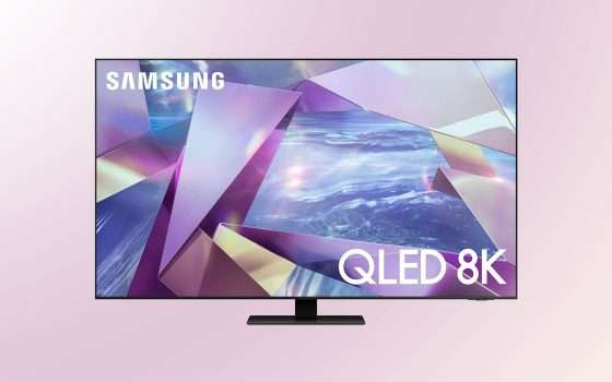 Samsung, smart tv 8K da 55