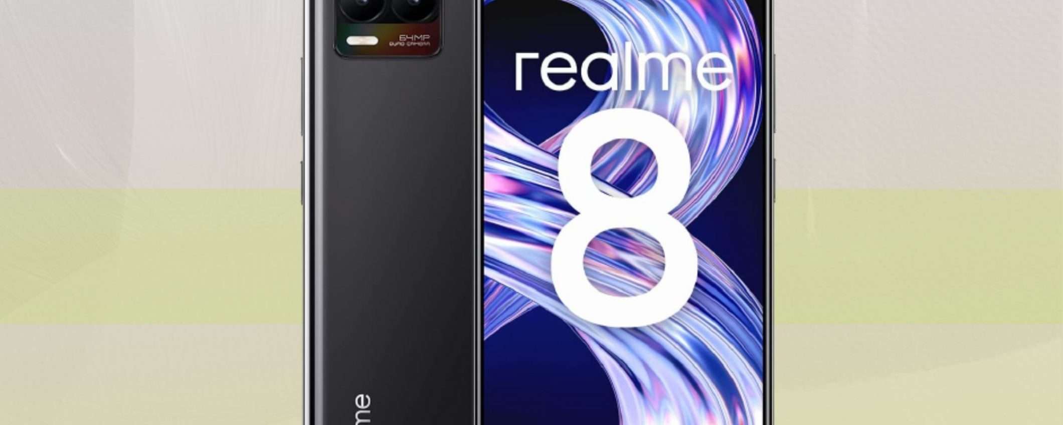 Realme 8: te lo porti a casa con SCONTO TOP