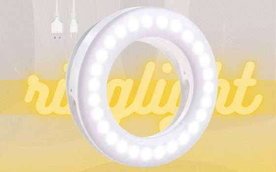 Ring Light per smartphone: una chicca IN OFFERTA