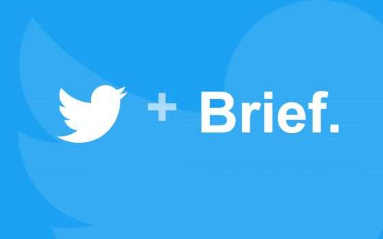 Il team dell'app Brief si unisce a Twitter