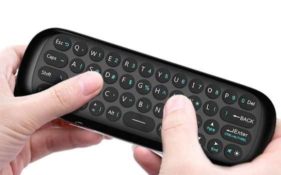 Wechip W1: provaci tu a scrivere una password sulla tv