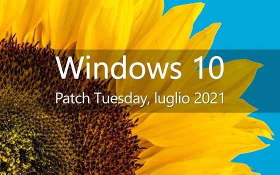 Windows 10: il Patch Tuesday di luglio in download