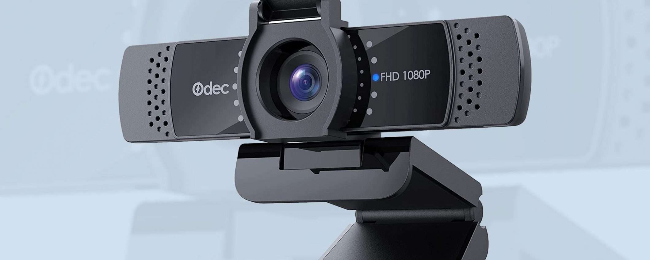 Webcam 1080p per Zoom e Meet a 10 €: ORA su Amazon