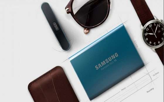 Samsung Memorie T5 da 500 GB: prezzo BOMBA su Amazon!