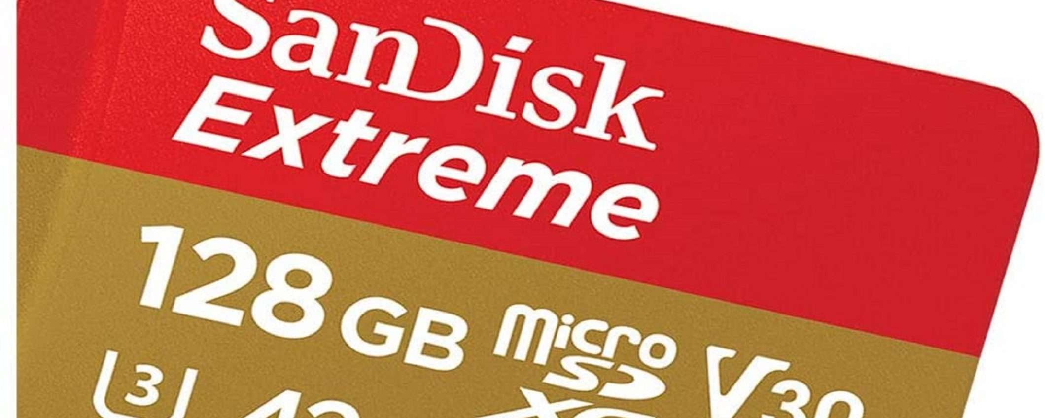 Micro SD SanDisk da 128 GB a un prezzo FOLLE su Amazon!