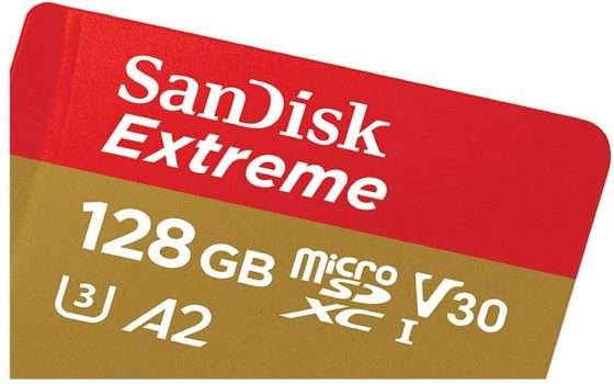 Micro SD SanDisk da 128 GB a un prezzo FOLLE su Amazon!