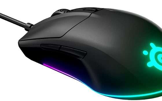 Mouse gaming SteelSeries Rival 3: la versione cablata a soli 21€