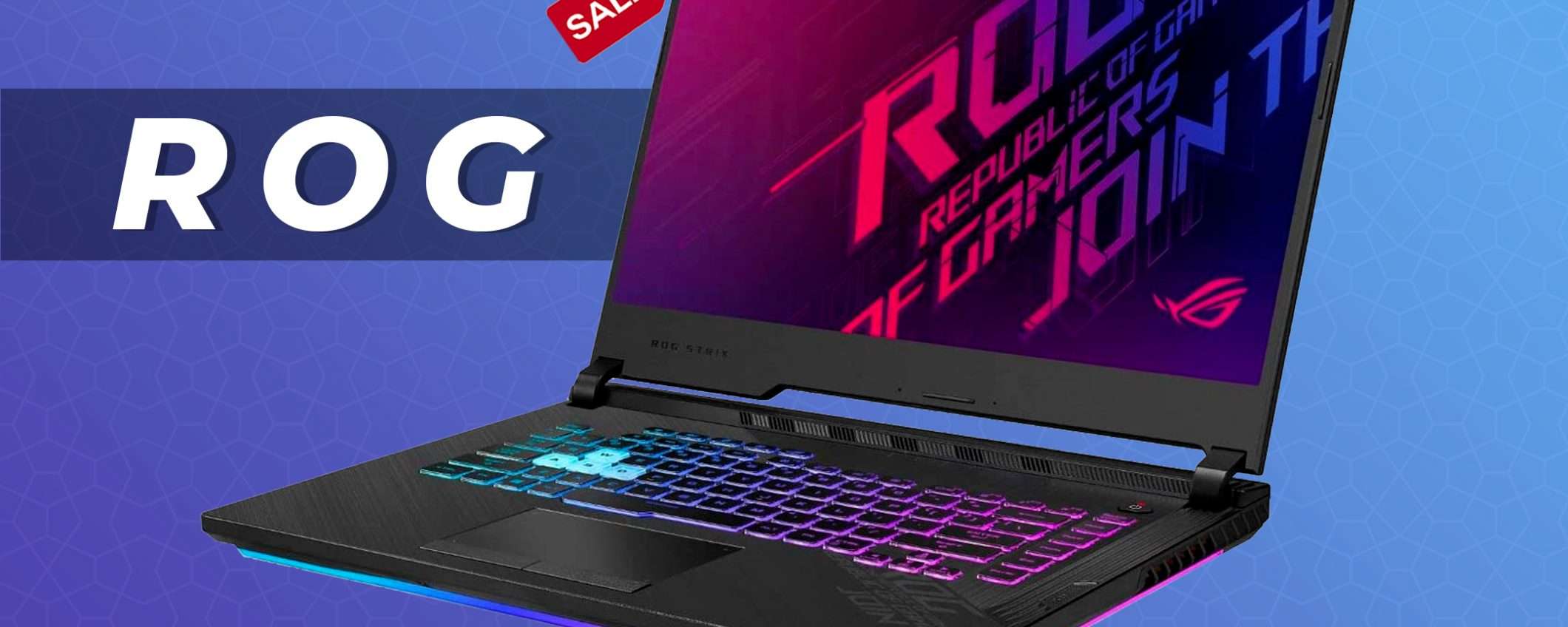 Asus ROG Strix G15 al 15% di sconto (-200€) | Offerte Amazon