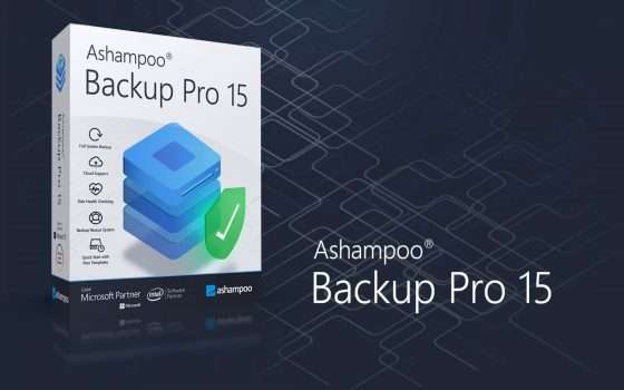 Mantieni i tuoi dati sempre al sicuro ed accessibili con Ashampoo Backup Pro 15