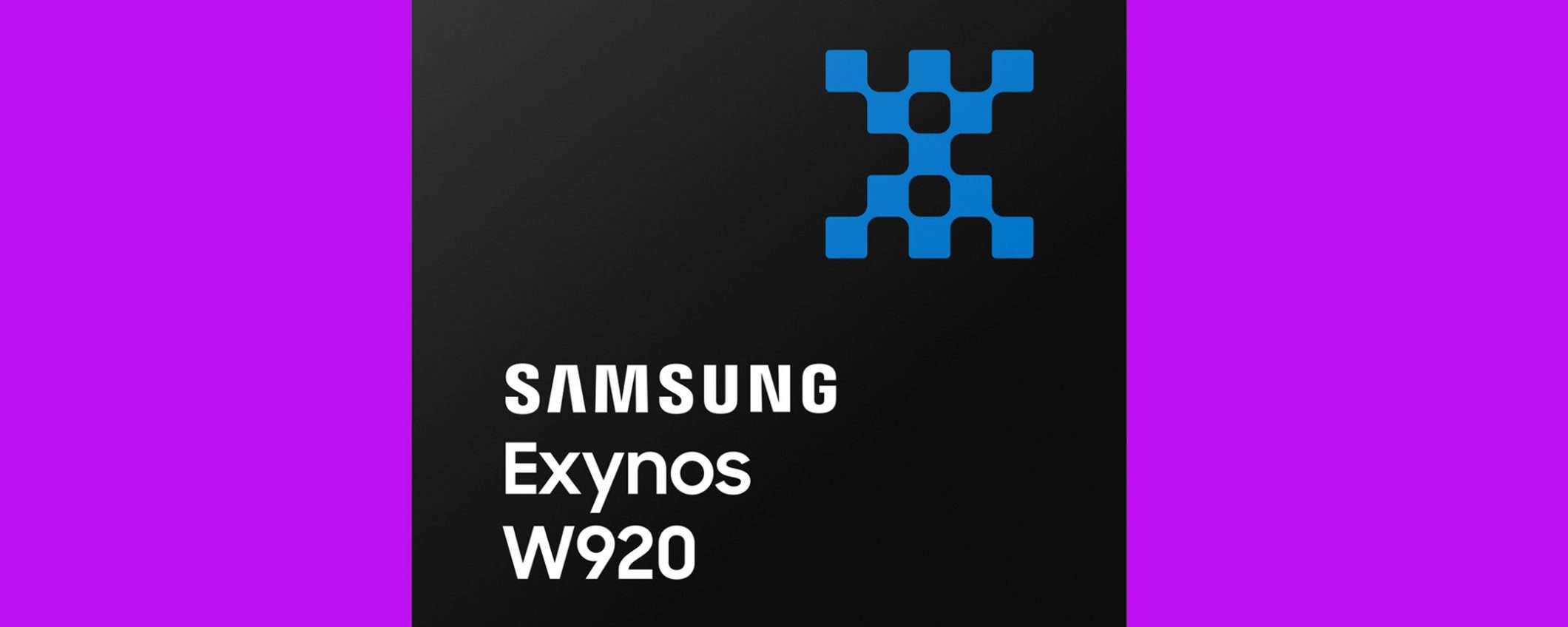 Samsung Exynos W920: chip a 5 nanometri con LTE