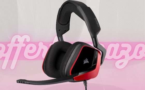 Cuffie da Gaming ad un prezzo SUPER: ecco l’offerta di CORSAIR