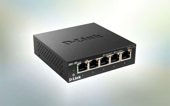 D-Link, switch 5 porte a soli 12€: ecco il trucco