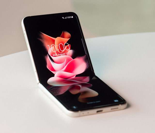 Lo smartphone pieghevole Samsung Z Flip3