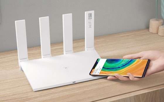 Velocità fino a 3000Mbps con il router Wi-Fi 6 Plus di Huawei a metà prezzo