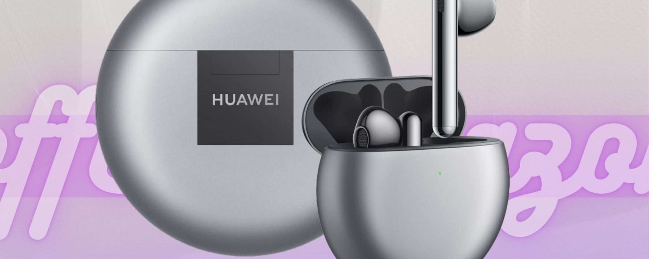 Huawei FreeBuds 4: piccolo sconto su true wireless TOP