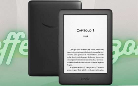 Kindle, il modello base è in PROMO: con poco è tuo