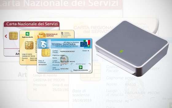 Lettore smart card (CNS, CRS, TSN): offerta lampo